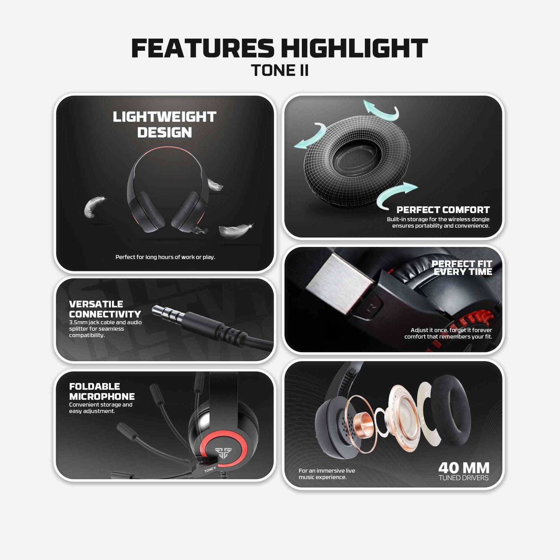 FANTECH TONE II HQ56 GAMING HEADSET