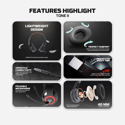 FANTECH TONE II HQ56 GAMING HEADSET