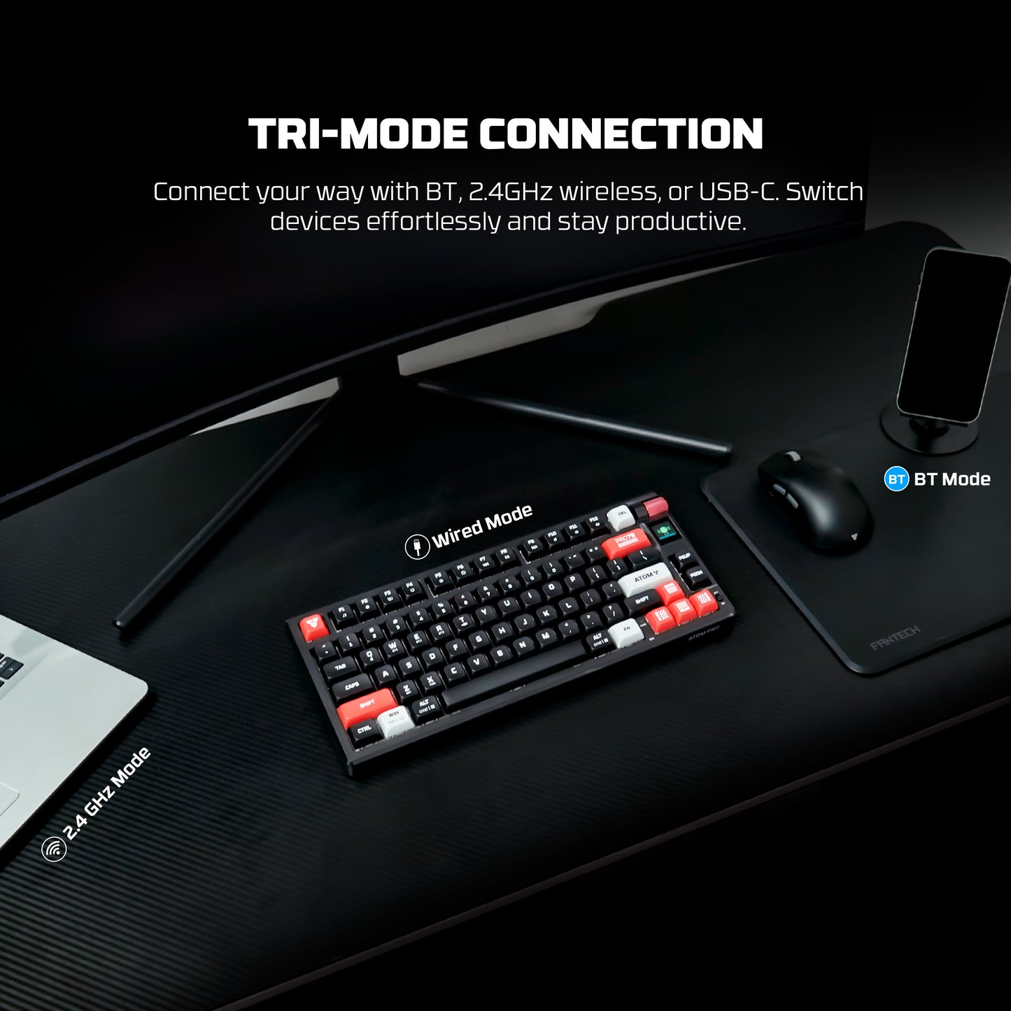 ATOM PRO Keyboard hot swappable