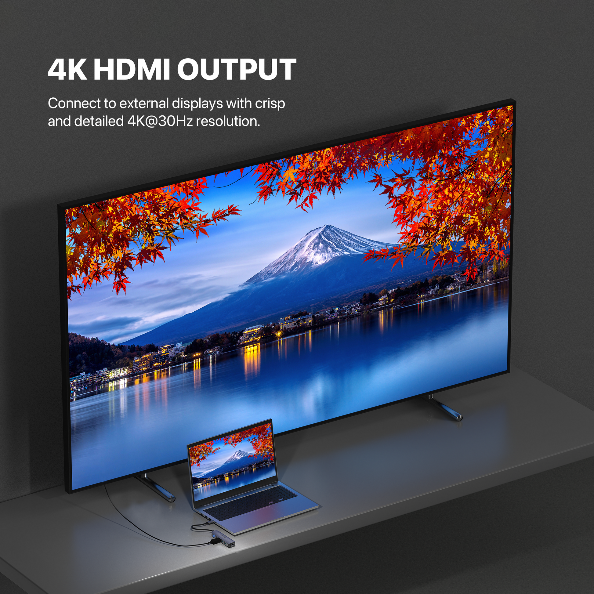 FANTECH HC051 Converter USB Hub Type C 5 in 1