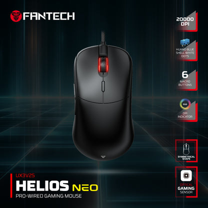 Fantech UX3V2S Helios Neo Gaming Mouse Pro Wired RGB