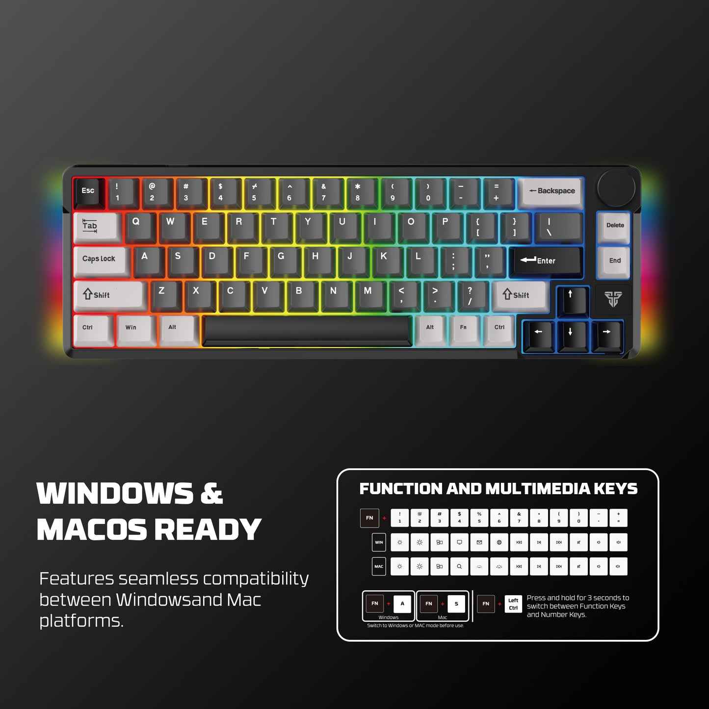 ATOM PRO66 MK919 Keyboard Gaming Terbaik