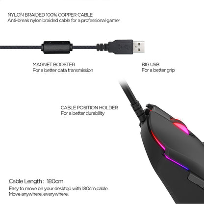 FANTECH BLAKE X17 GAMING MOUSE