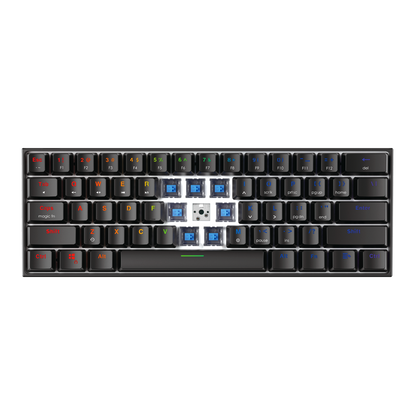 Fantech MAXFIT61 MK857 60% Keyboard Gaming Mechanical Hitam - Fantech Indonesia