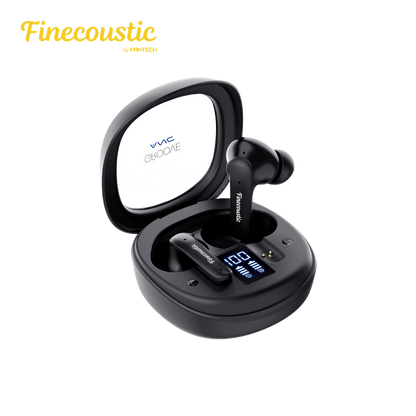 FINECOUSTIC GROOVE FT20 TRUE WIRELESS BLACK