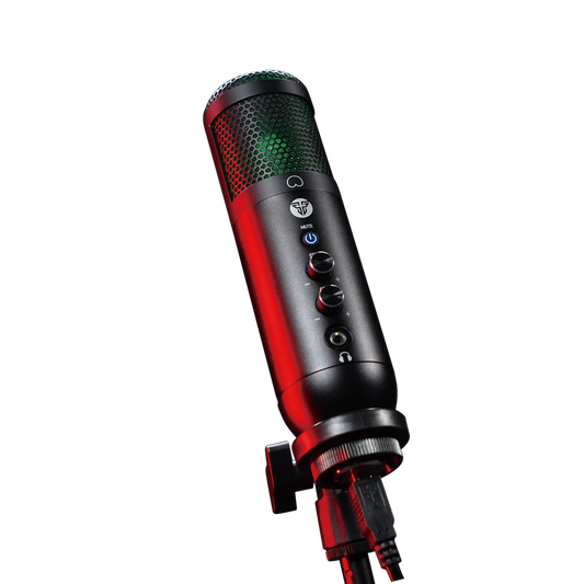 Fantech LEVIOSA MCX01 Condenser Microphone USB for PC Laptop Streaming - Fantech Indonesia