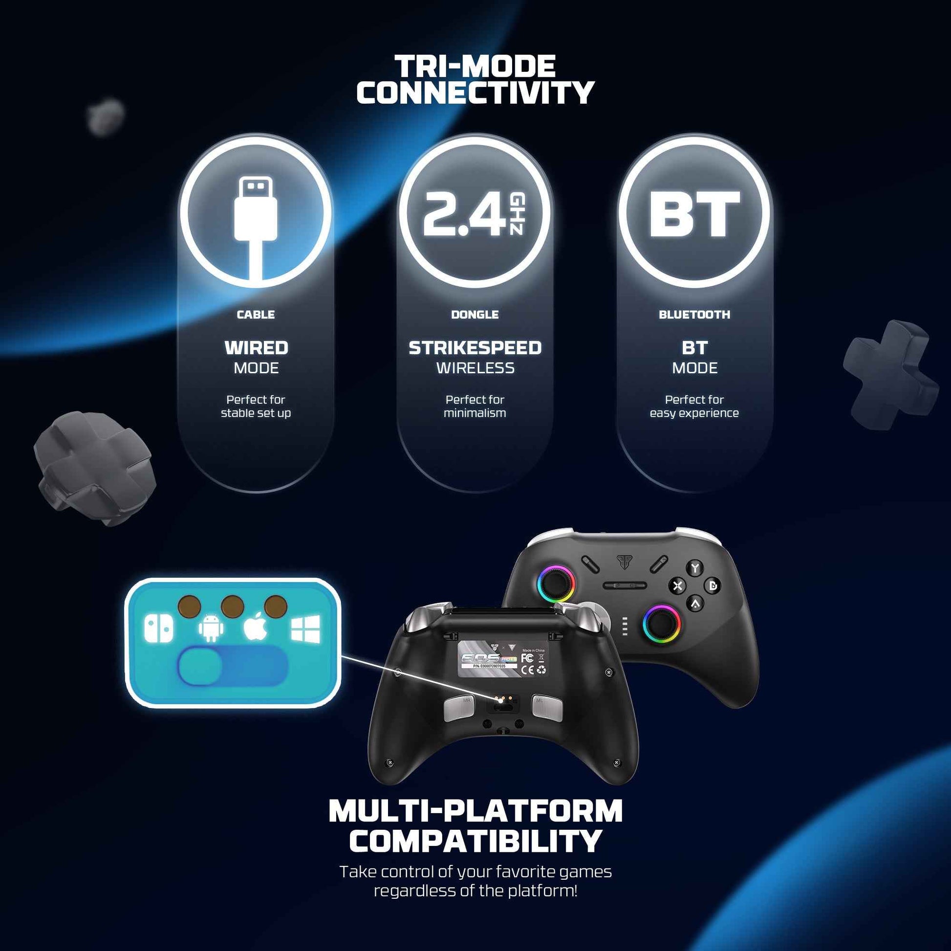 WGP15V2S Orion Bluetooth Gamepad