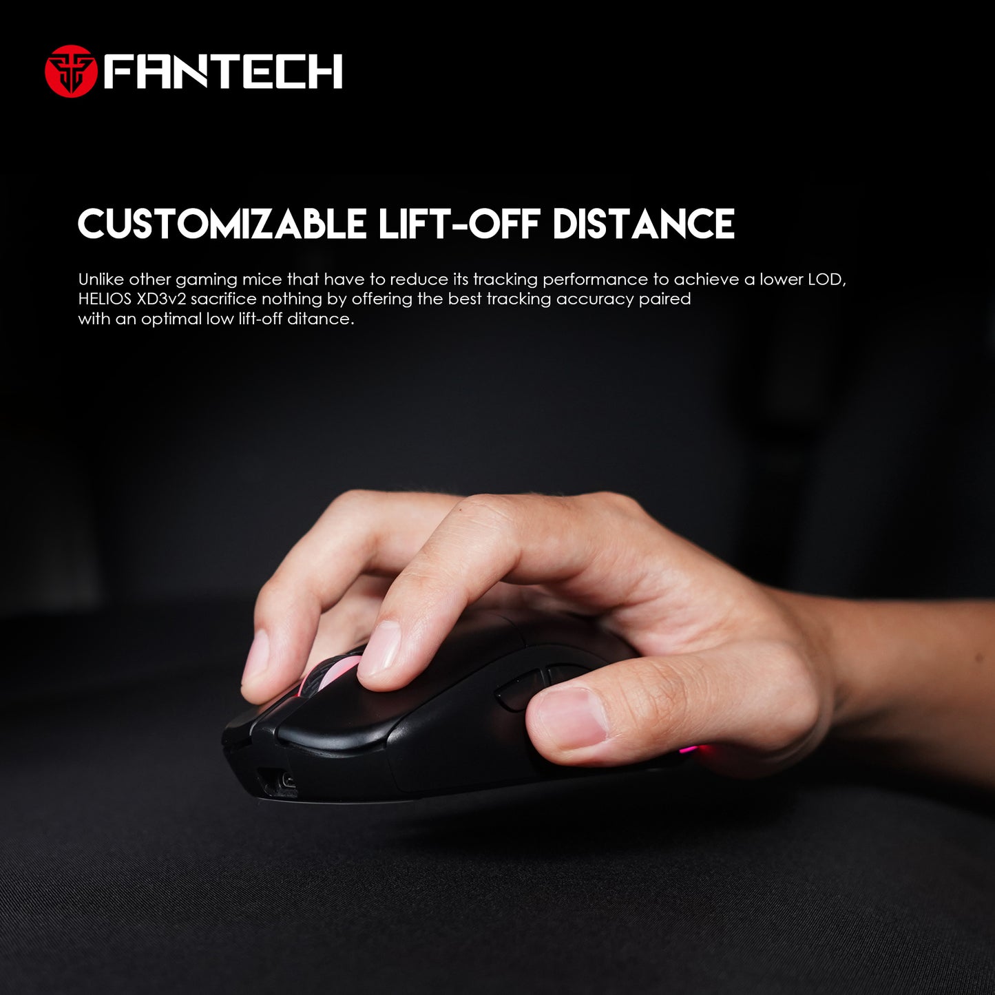 MOUSE GAMING PRO HELIOS XD3V2