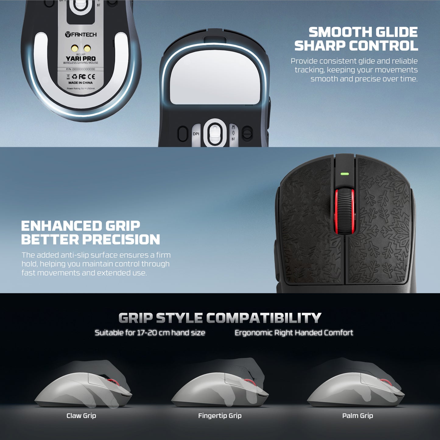 Fantech YARI PRO WG14P Mouse Gaming Fantech