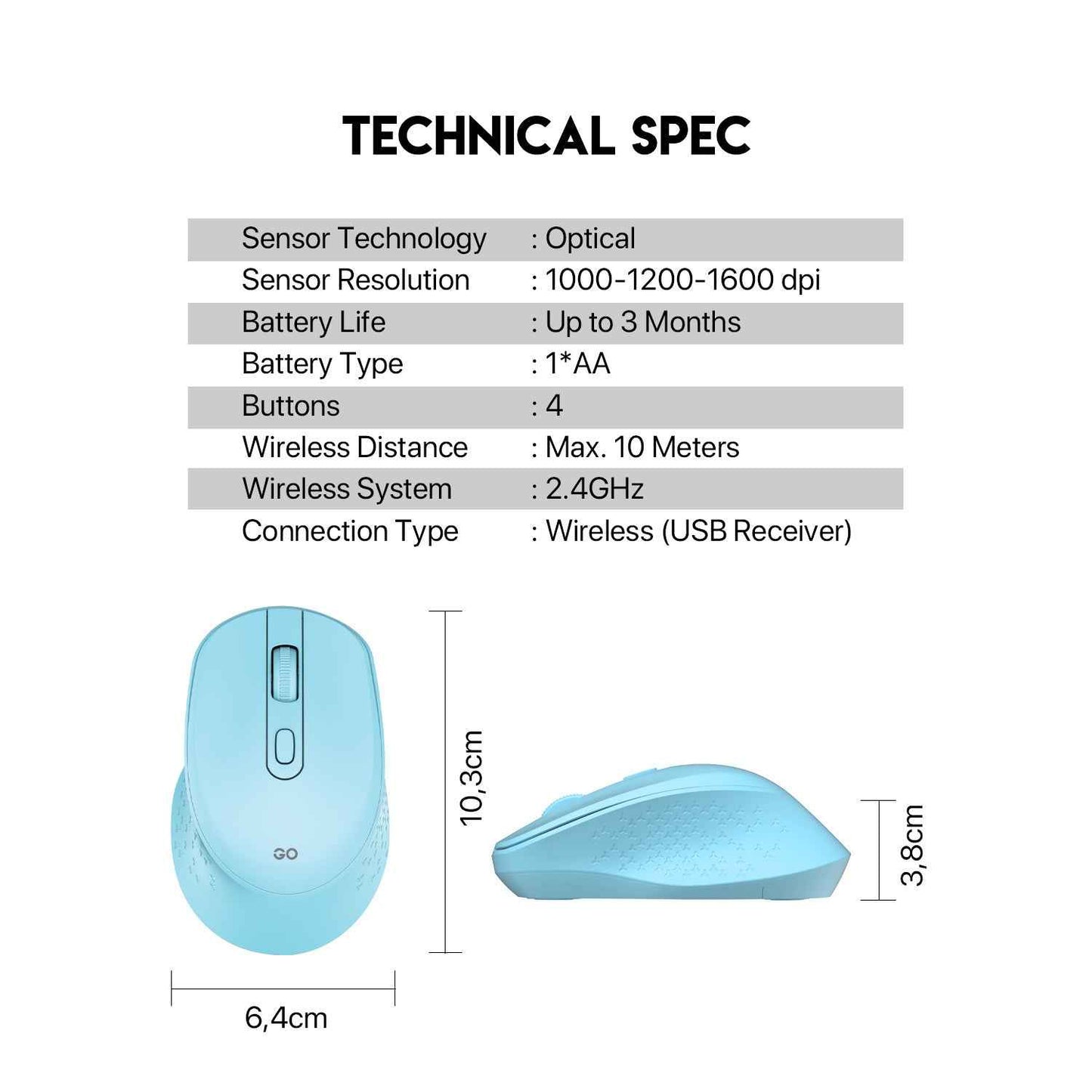 FANTECH GO W606 OFFICE MOUSE