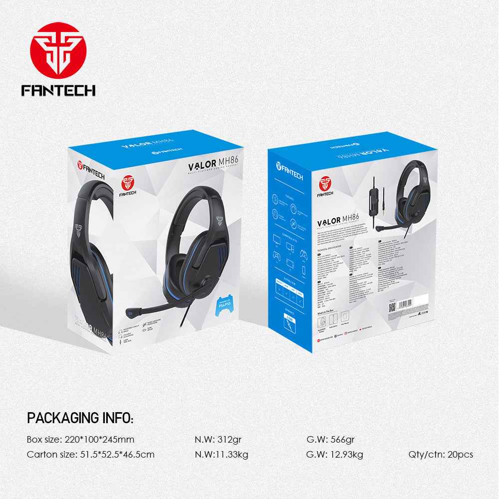 FANTECH VALOR MH86 GAMING HEADSET