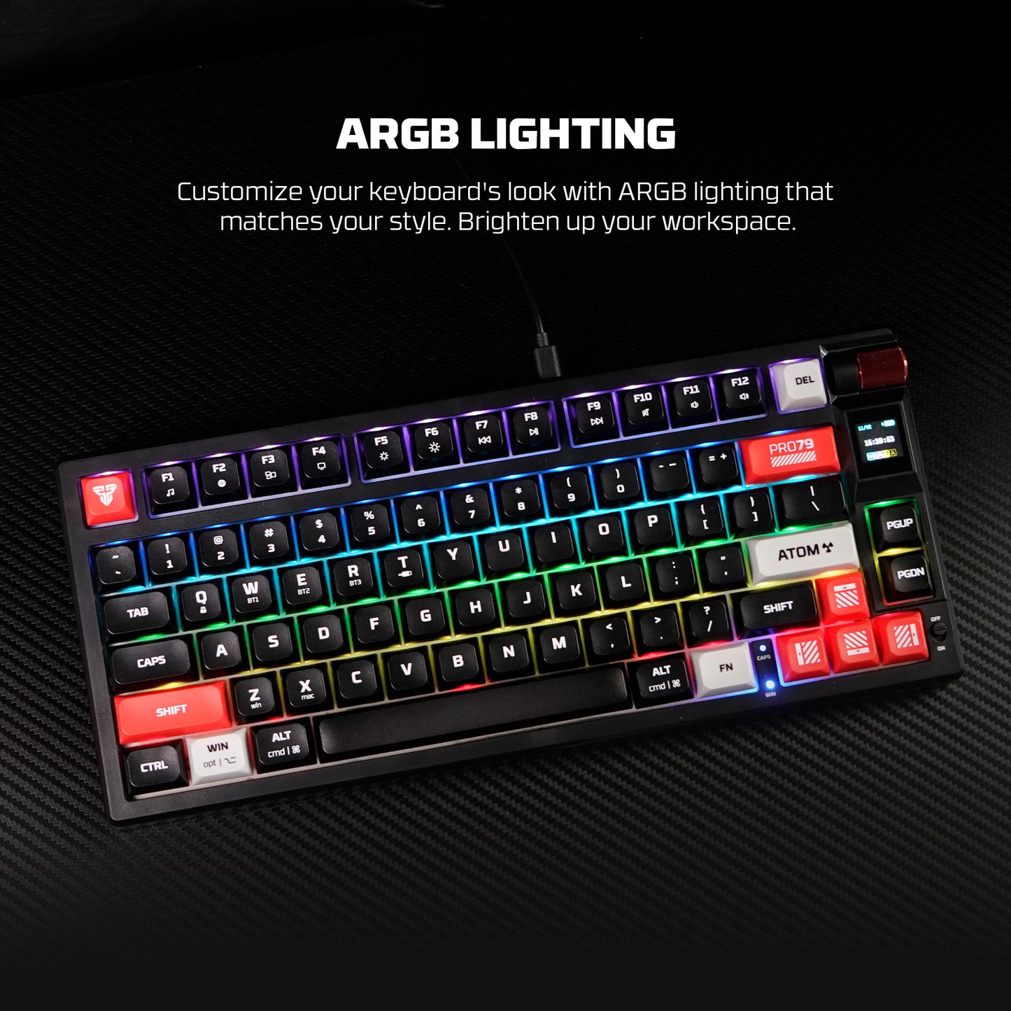 ATOM PRO Keyboard hot swappable