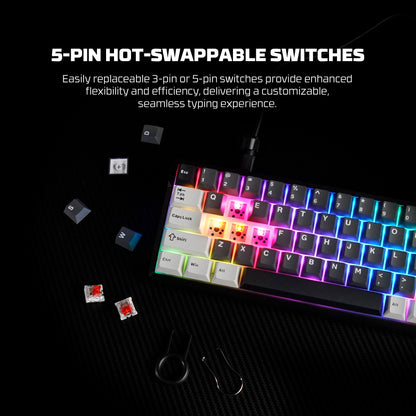 ATOM PRO66 MK919 Keyboard Gaming Terbaik