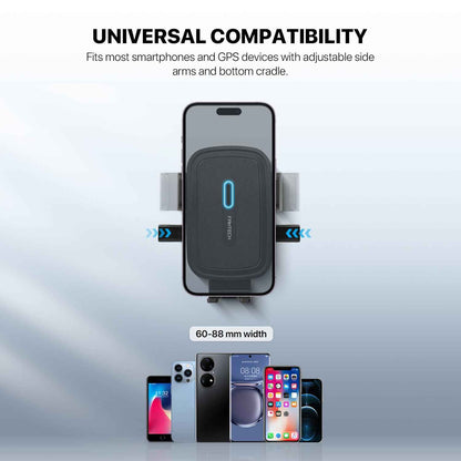 Fantech Car Phone Holder FCH01 Dudukan Hp Di Dashboard dan Kaca Mobil dengan Rotasi 360° Compatibility for All Smartphones Compatibility 60-88mm Smartphone