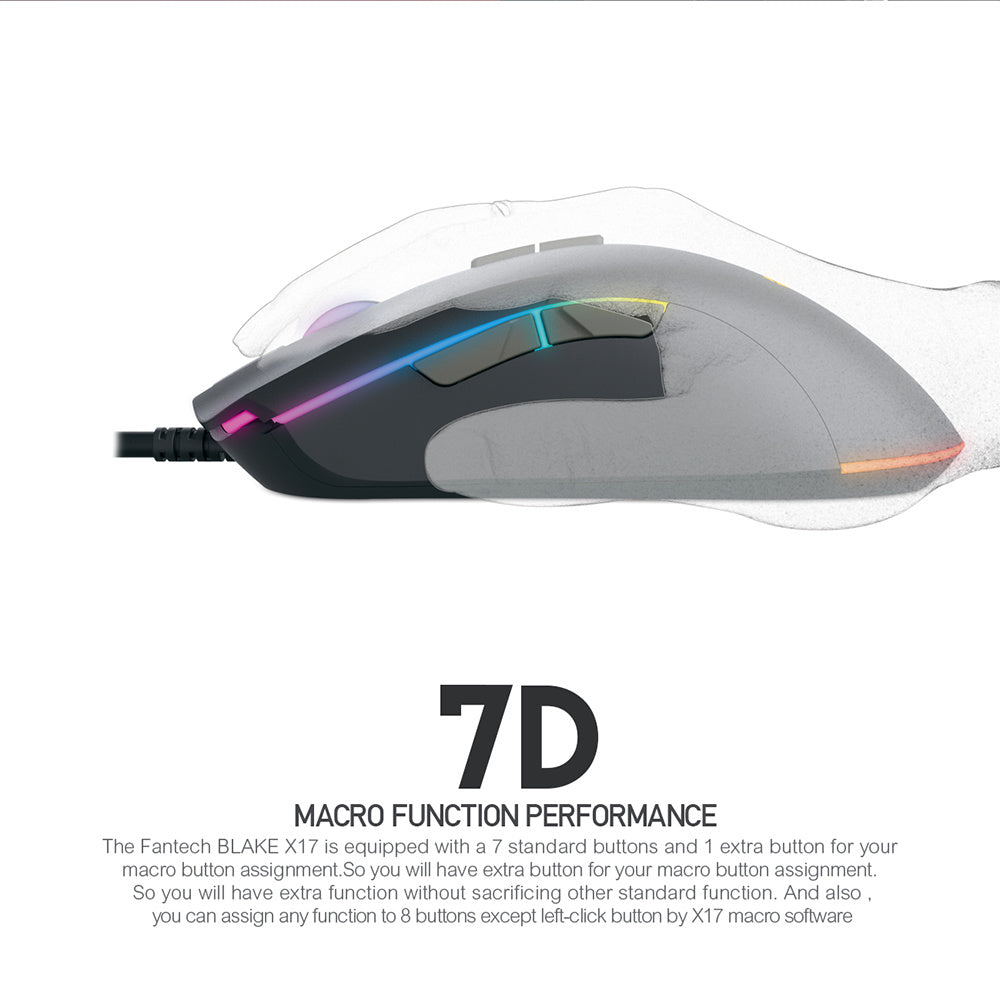 FANTECH BLAKE X17 GAMING MOUSE