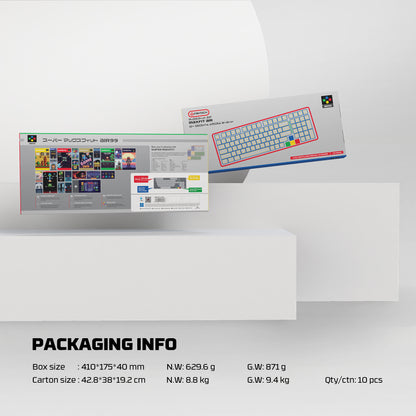 Fantech SUPER MAXFIT AIR Tri Connections Wireless Bluetooth Low Profile Keyboard Mechanical Gaming