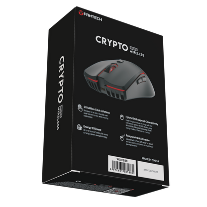 Fantech WGC3 Wireless Mouse Gaming Rechargeable DUAL MODE PIXART 3325 - Fantech Indonesia