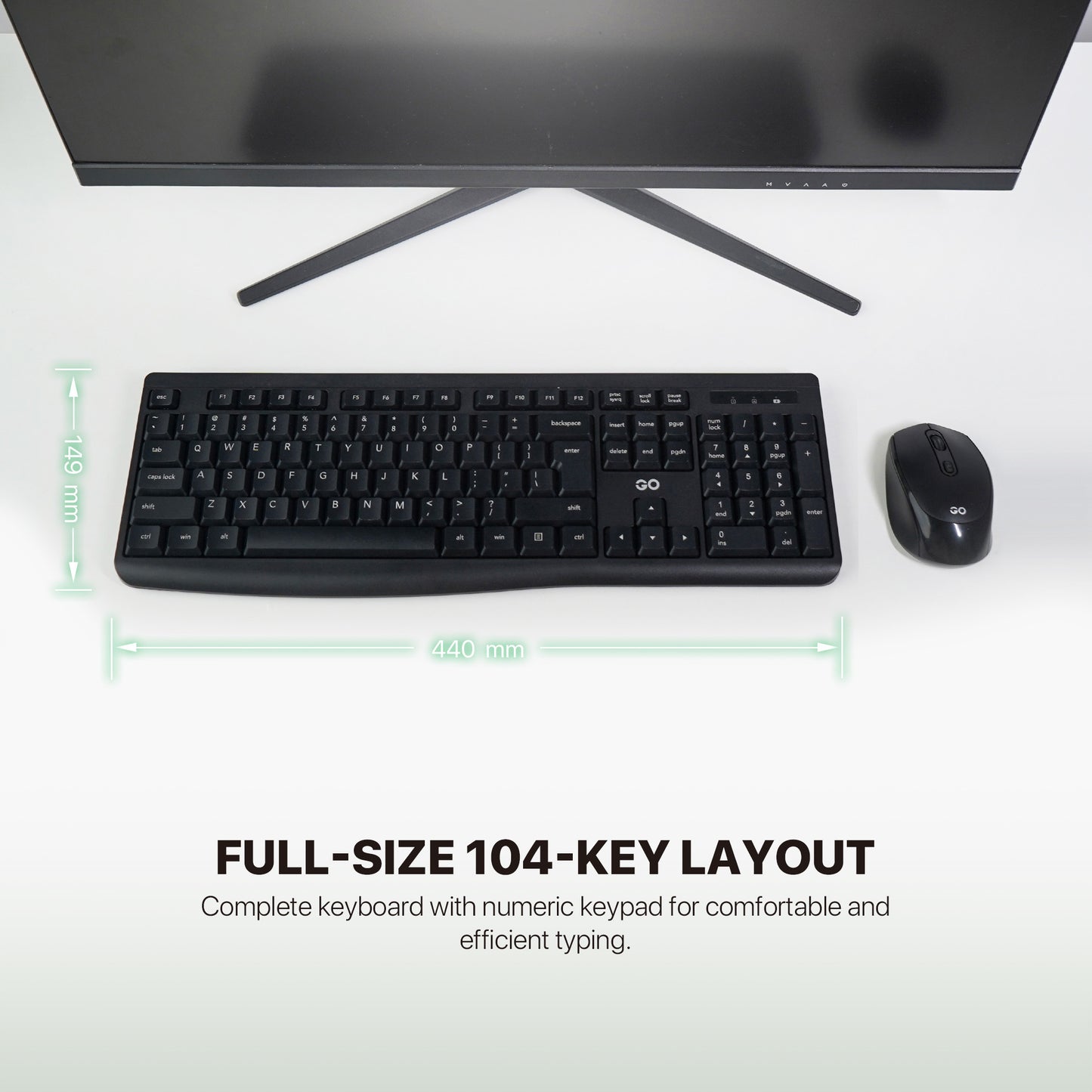 FANTECH GO WK900 OFFICE COMBO
