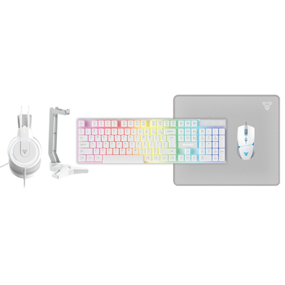 Fantech 5 in 1 Combo Gaming Keyboard Mouse Headset Mousepad P51 - Fantech Indonesia