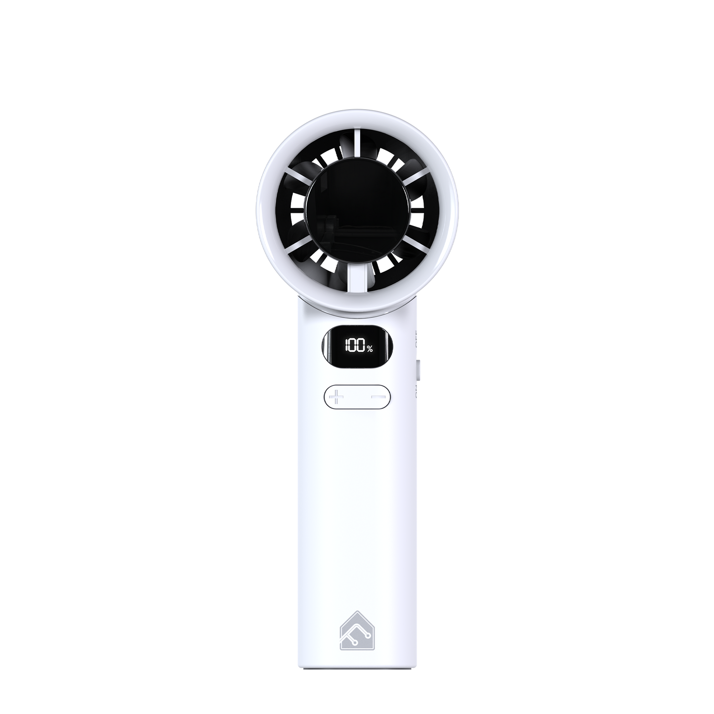 Fantech Life Portable Cooler PAC2 - Mini Handheld Fan, Powerful Airflow, 120-Speed Adjustment, LCD Display - Fantech Indonesia