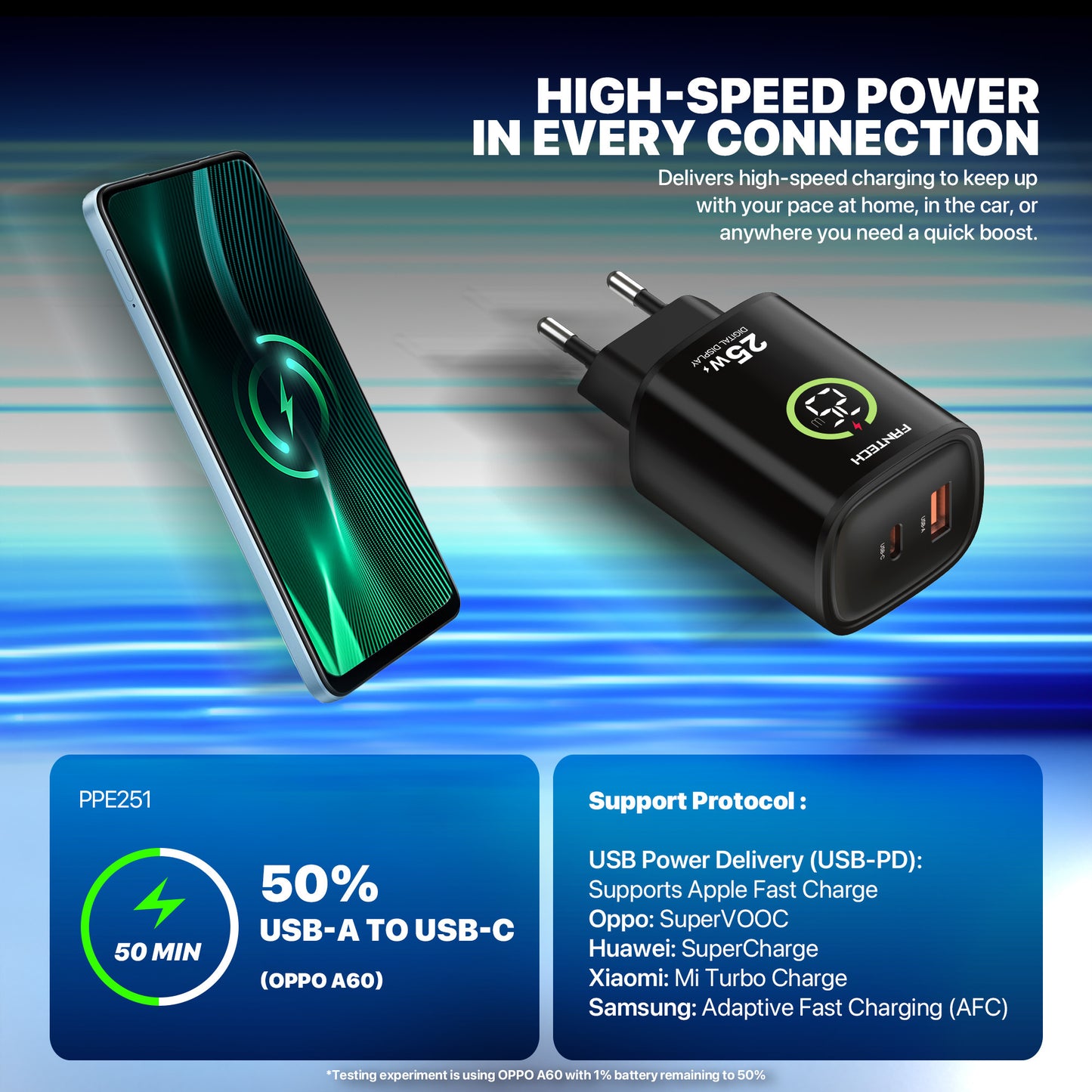 FANTECH POWER PURE 25 WATT PPE251 CHARGER