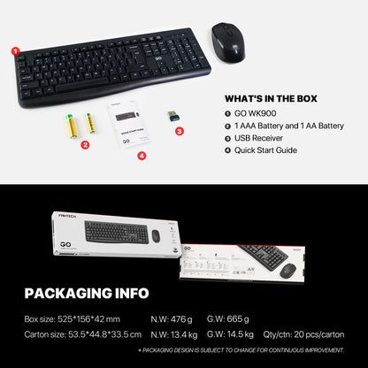 FANTECH GO WK900 OFFICE COMBO