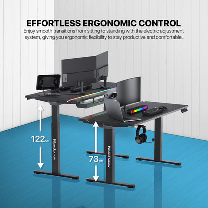 Fantech Dublin DW114 Electric Adjustable Desk Black
