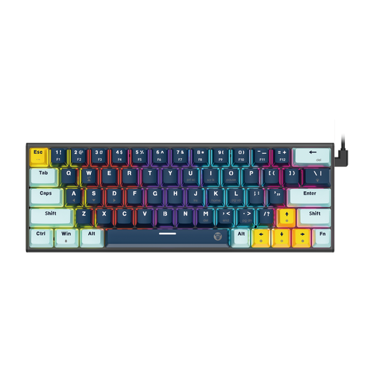 Fantech ATOM MIZU SERIES Keyboard Mechanical Gaming ATOM 63 81 96 Hotswappable 3 Pin