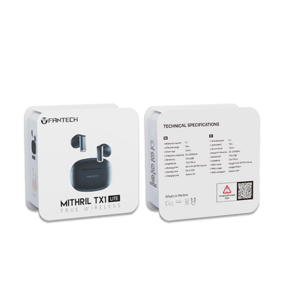 Fantech TWS Bluetooth Wireless MITHRIL TX1 LITE Built-in Microphone - Fantech Indonesia