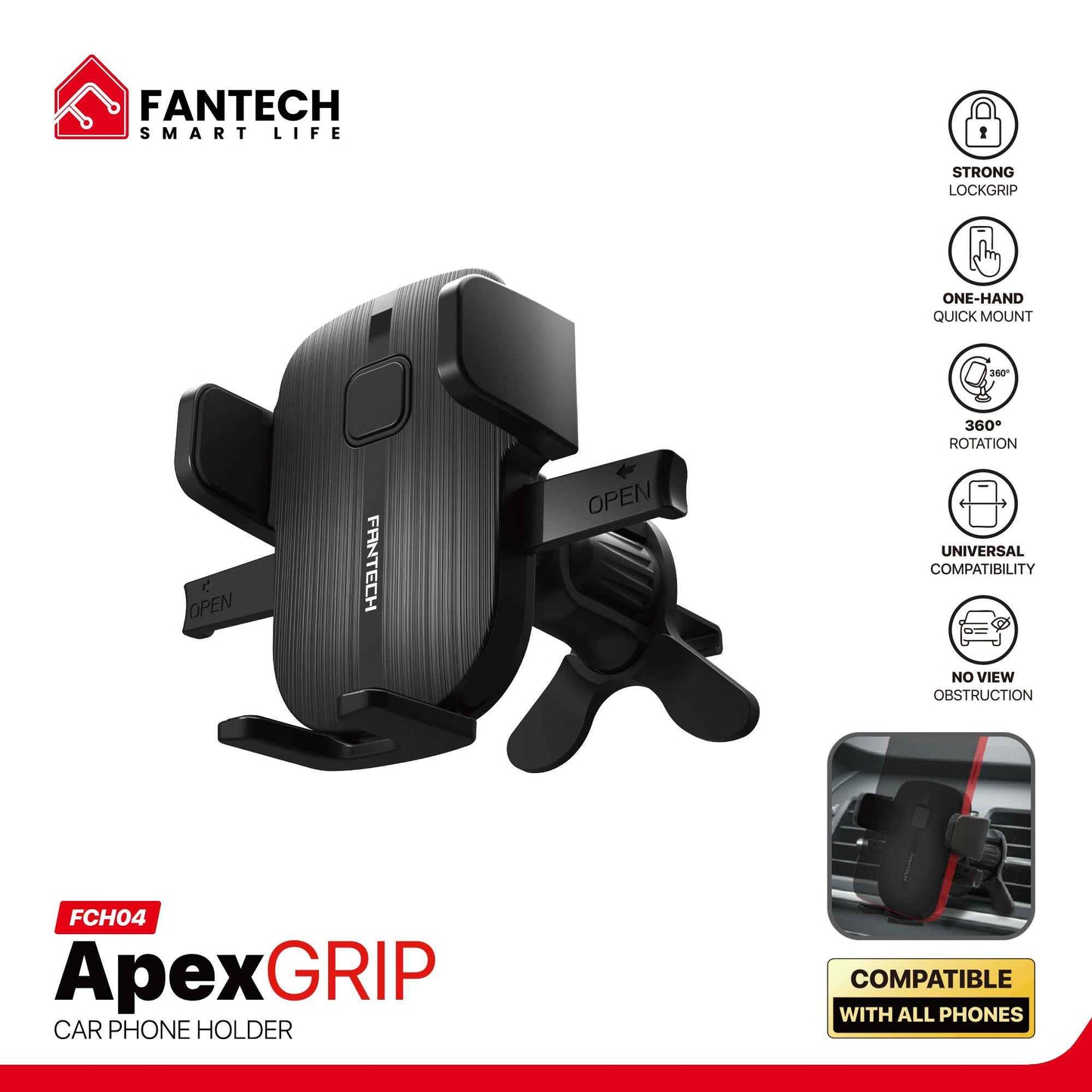 Fantech Car Phone Holder FCH04