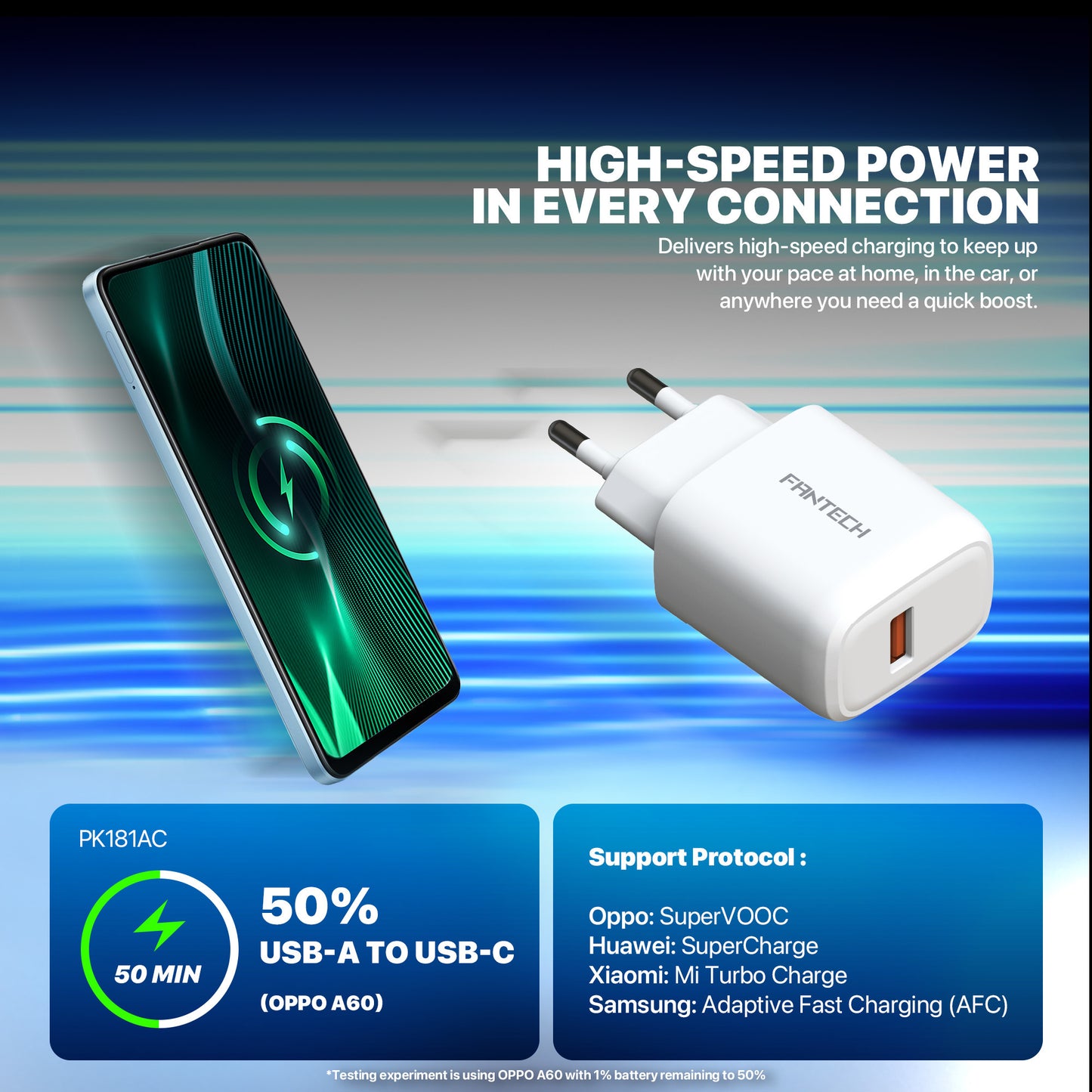 Fantech PowerKIT PK181AC Travel Charger Combo
