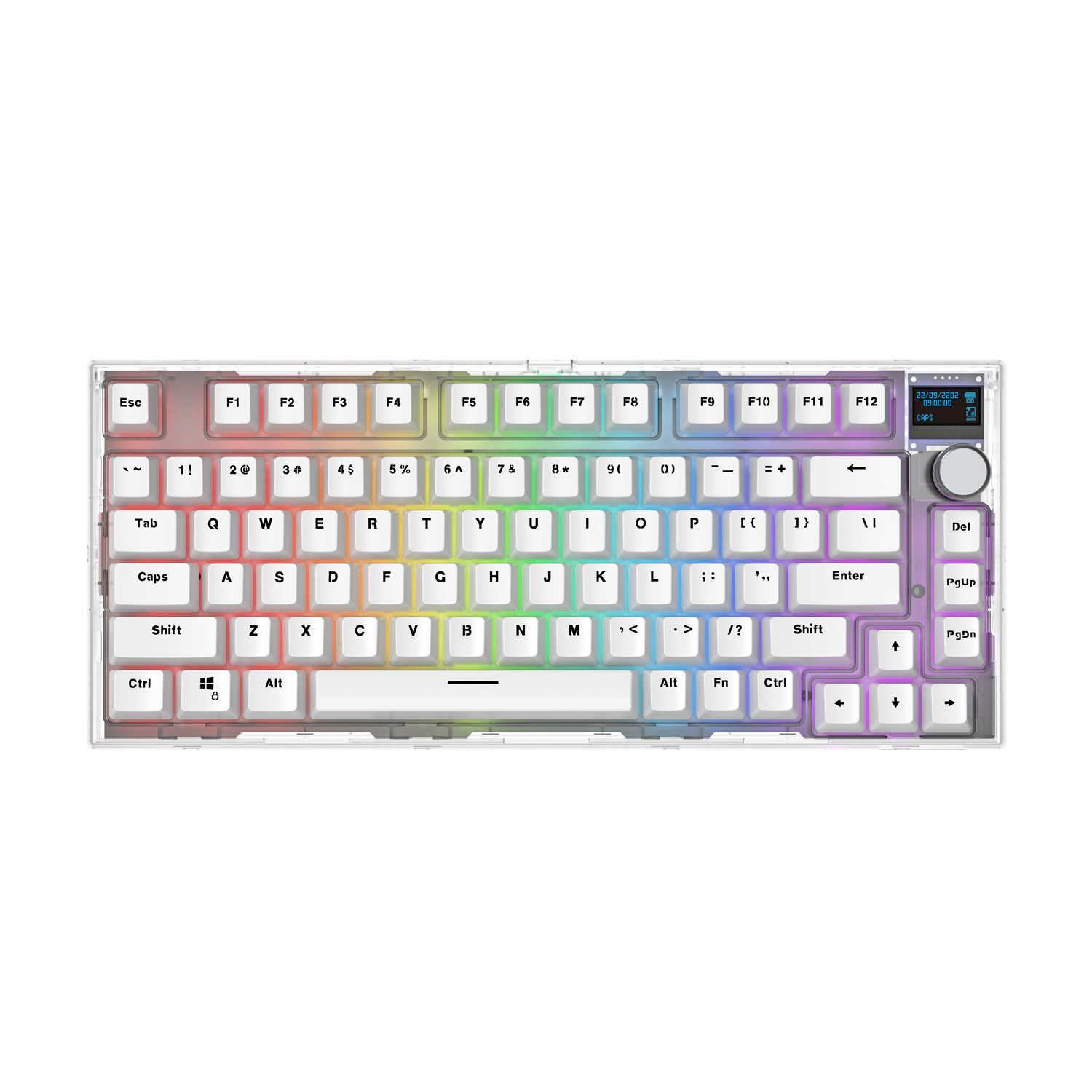 Fantech MAXFIT81 Wireless 75% Mechanical Keyboard Gaming ABS - Fantech Indonesia