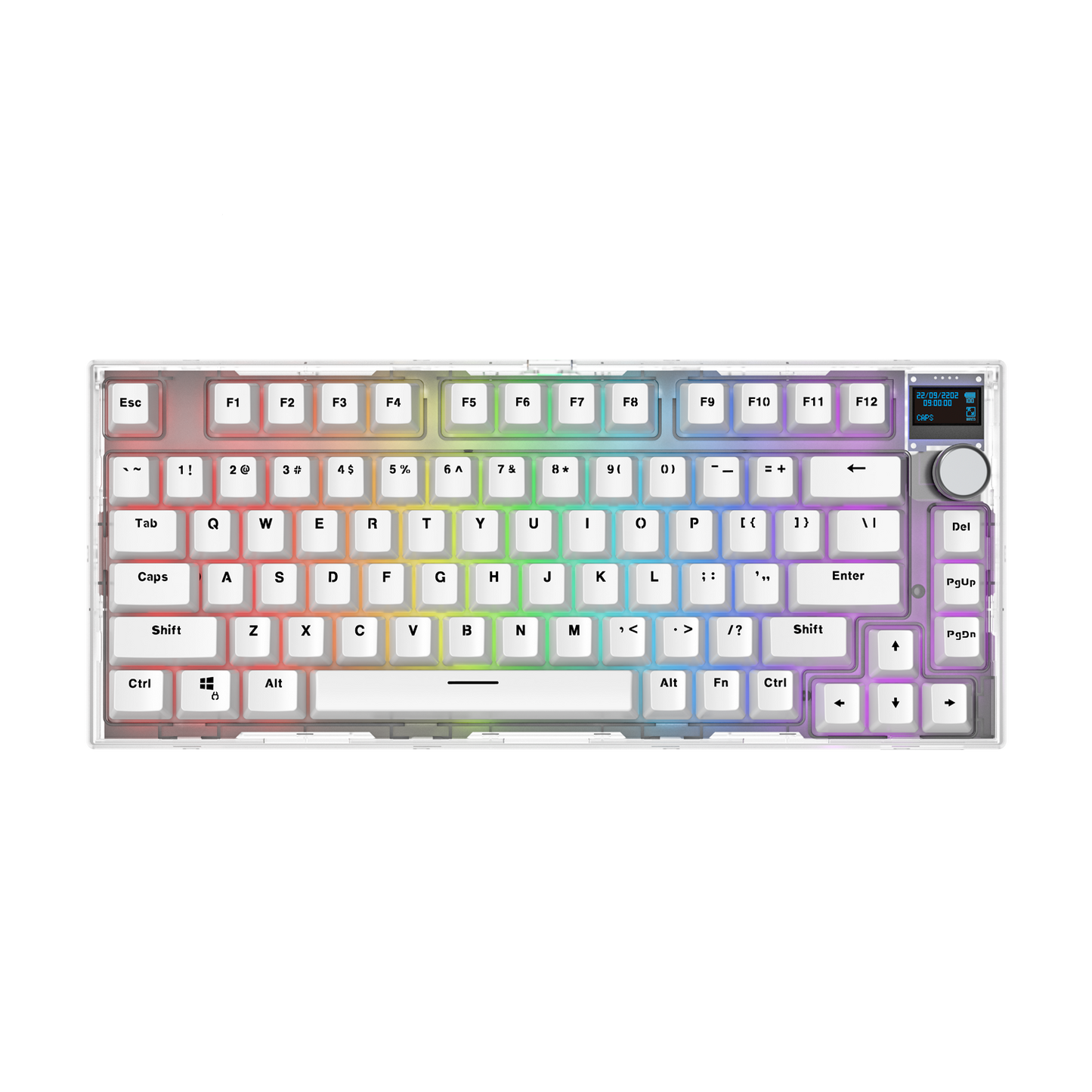 Fantech MAXFIT81 Wireless 75% Mechanical Keyboard Gaming ABS - Fantech Indonesia