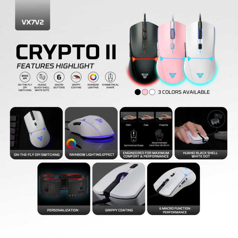 Fantech Rts2 Fantech CRYPTO Gen II VX7V2 - Fantech Indonesia