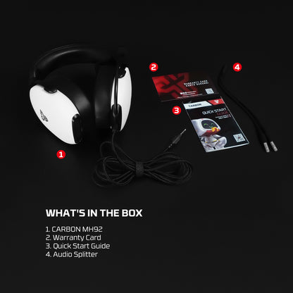 Fantech MH92 Carbon Headset Gaming Over-Ear Noise Cancelling - Multi-Platform PC PS4 PS5 Xbox