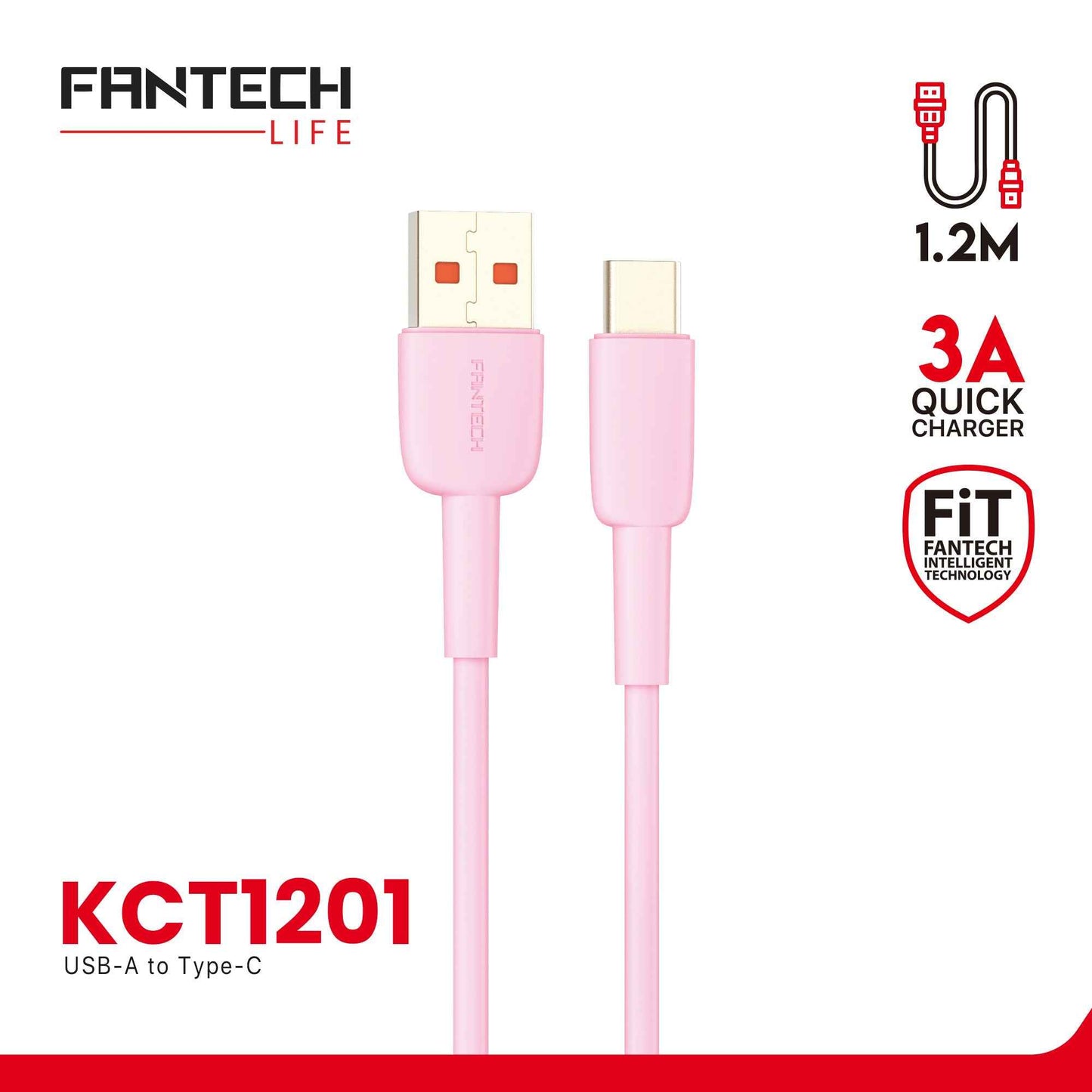 Kabel Charger Fantech KCT1201