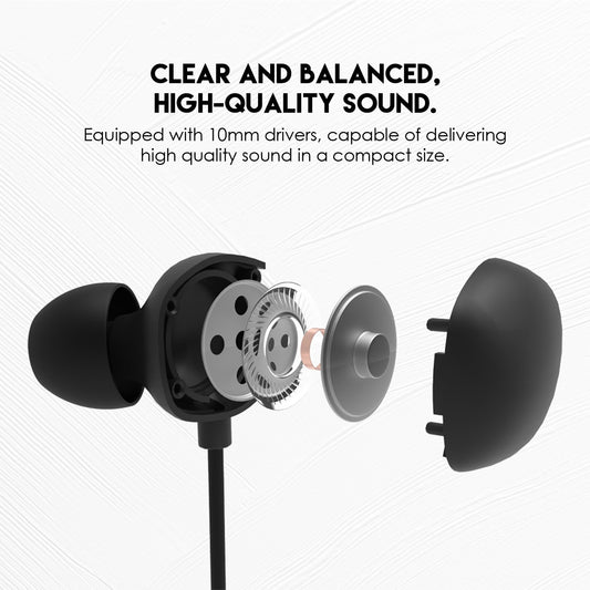 Fantech Earphone Go Wired Earbuds ES1 - Fantech Indonesia