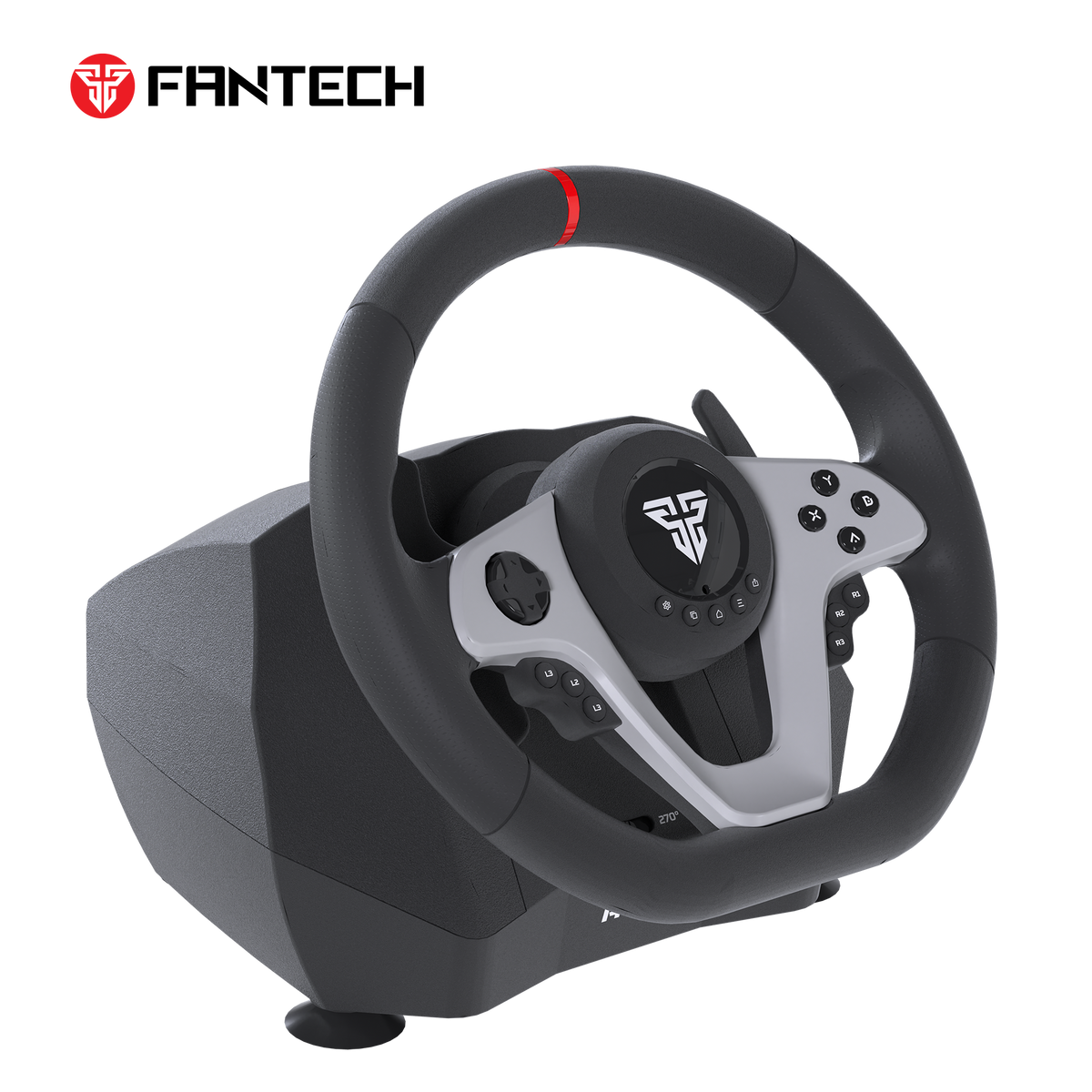 FANTECH R1V2 STEERING WHEEL BLACK