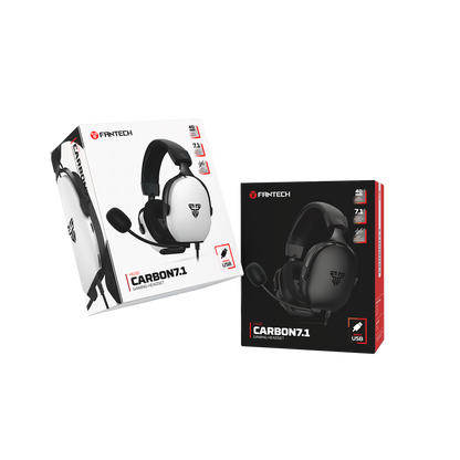 Fantech CARBON 7.1 HG30 Headset Gaming USB 7.1 Virtual Surround Sound Mic Noise Cancelling, Driver 40 mm, PC Laptop Mac, PS4 PS5, Switch - Fantech Indonesia