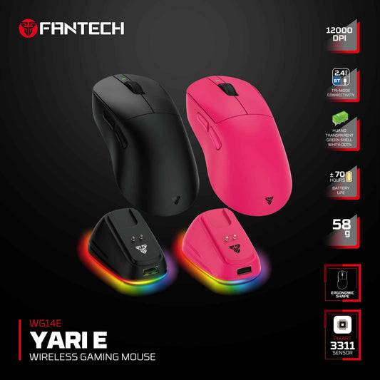Fantech YARI E WG14E Mouse Gaming Wireless