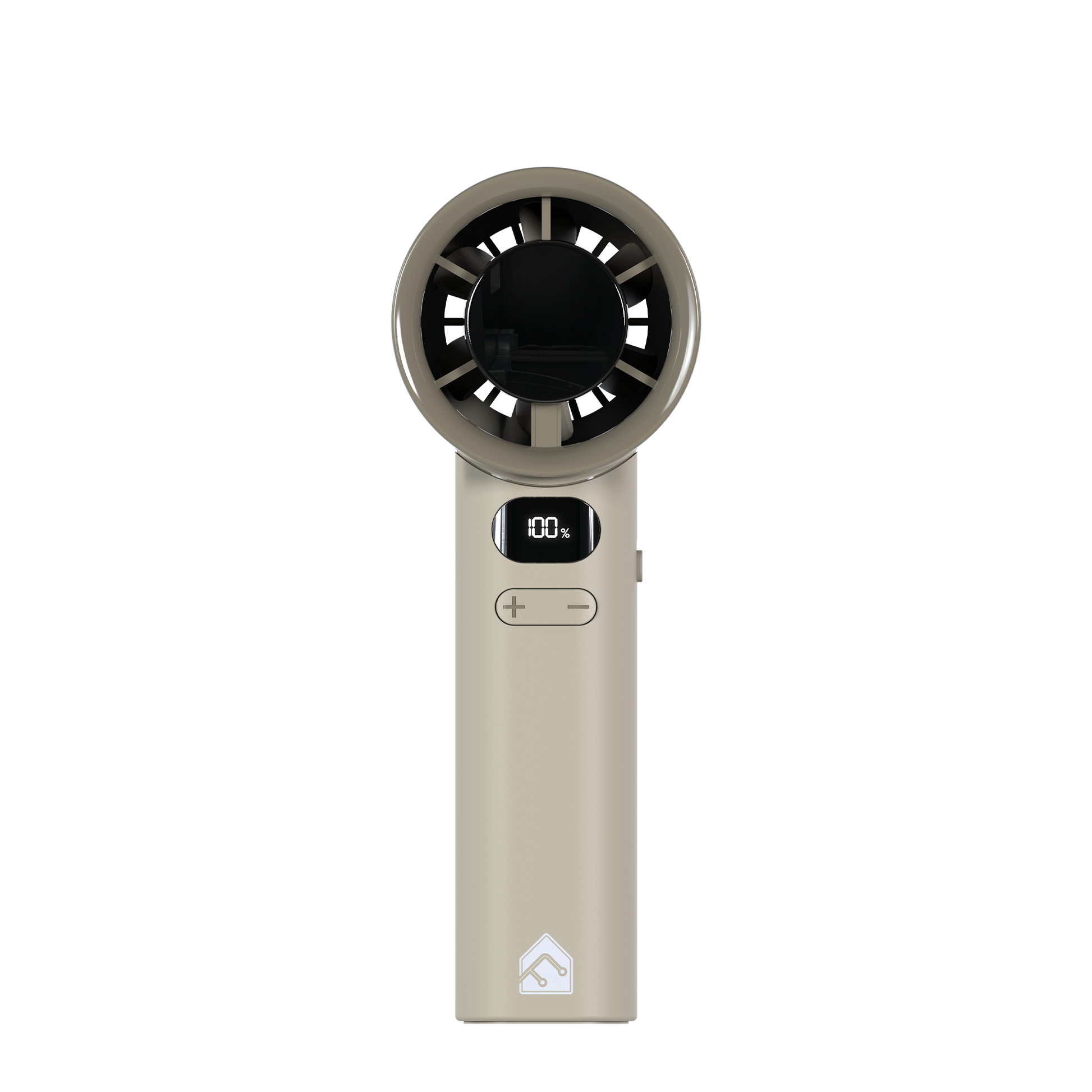 Fantech Life Portable Cooler PAC2 - Mini Handheld Fan, Powerful Airflow, 120-Speed Adjustment, LCD Display - Fantech Indonesia