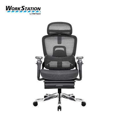 FANTECH OFFICE CHAIR CW1 KURSI KANTOR ERGONOMIS KURSI KERJA DENGAN LUMBAR SUPPORT