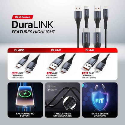 FANTECH DURALINK DL4 AC CABLE REDEEM