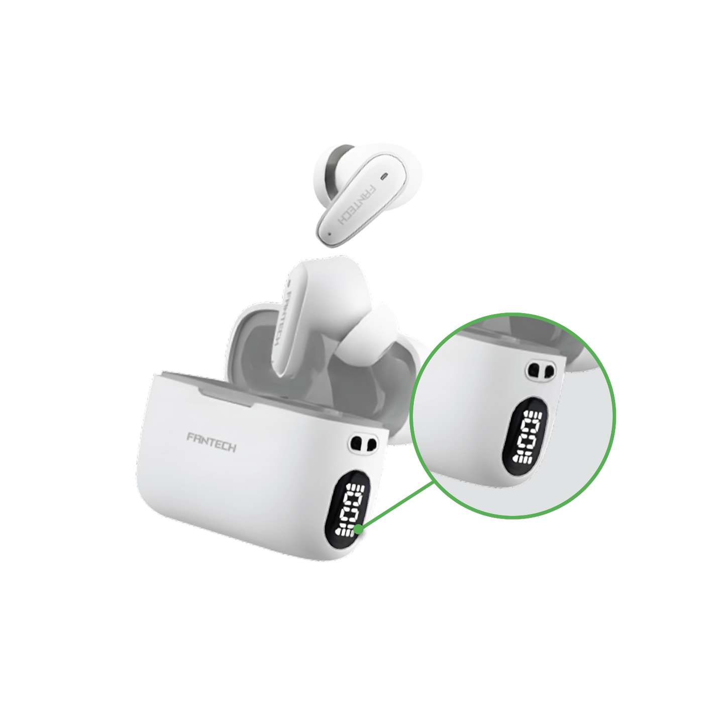 Fantech Life Earphone Bluetooth 5.3 Earbuds Wave 13 TW13 - Fantech Indonesia