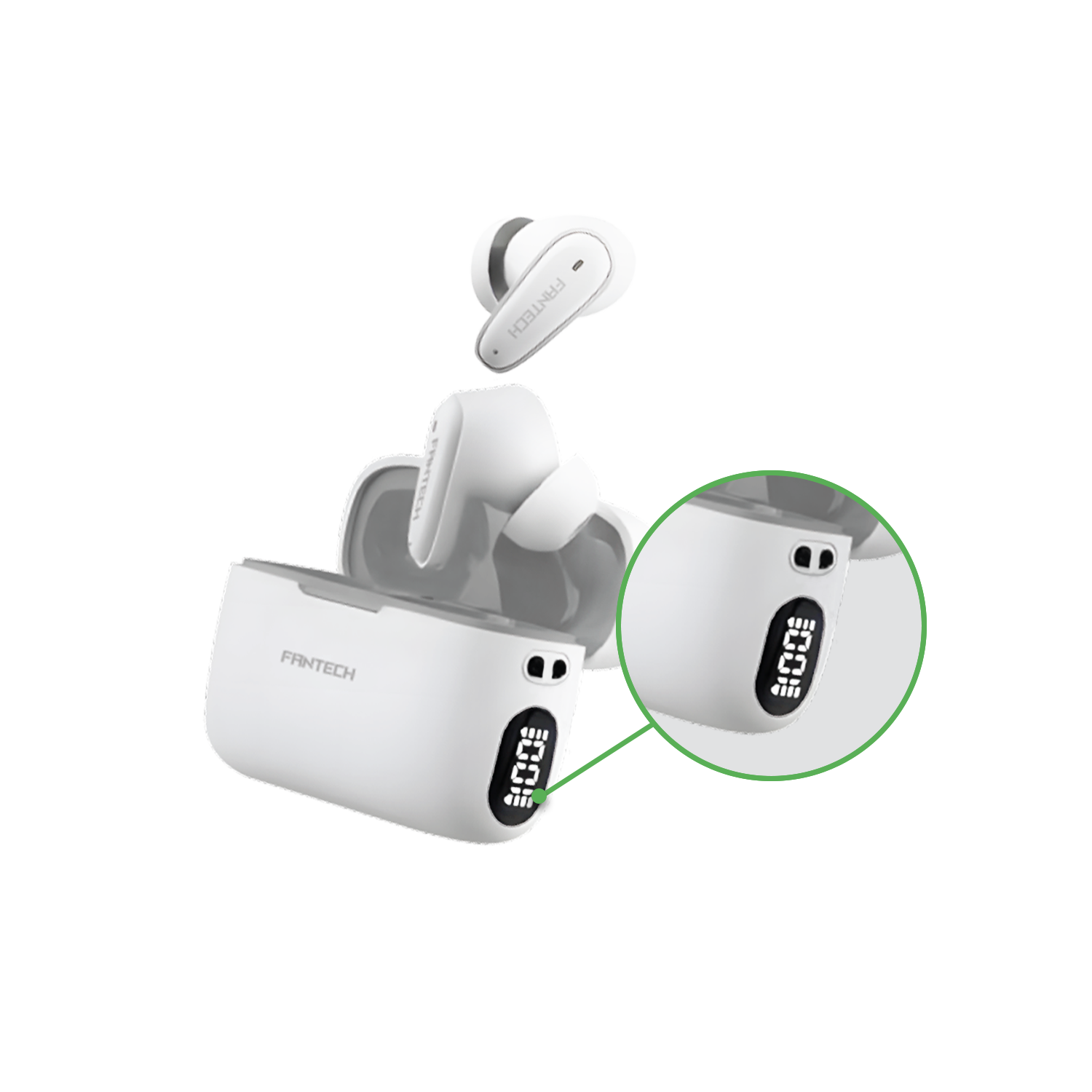 Fantech Life Earphone Bluetooth 5.3 Earbuds Wave 13 TW13 - Fantech Indonesia