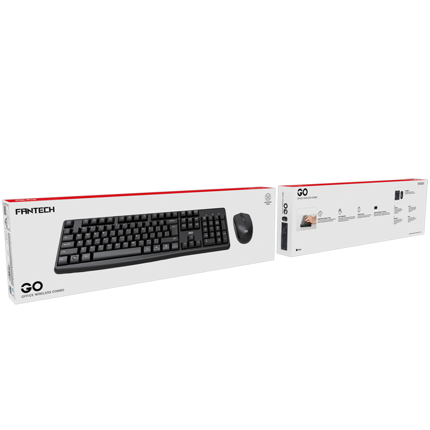 Keyboard Mouse Wireless 2 in 1 FANTECH GO SERIES WK894 Portable - Fantech Indonesia