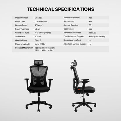 Kursi Kantor OCA260
