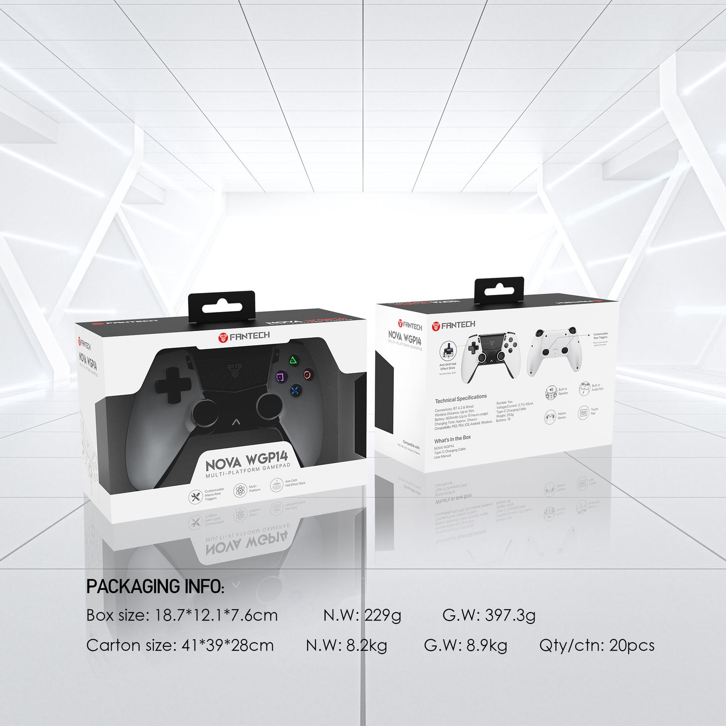Gamepad WGP14 NOVA MULTI-PLATFORM
