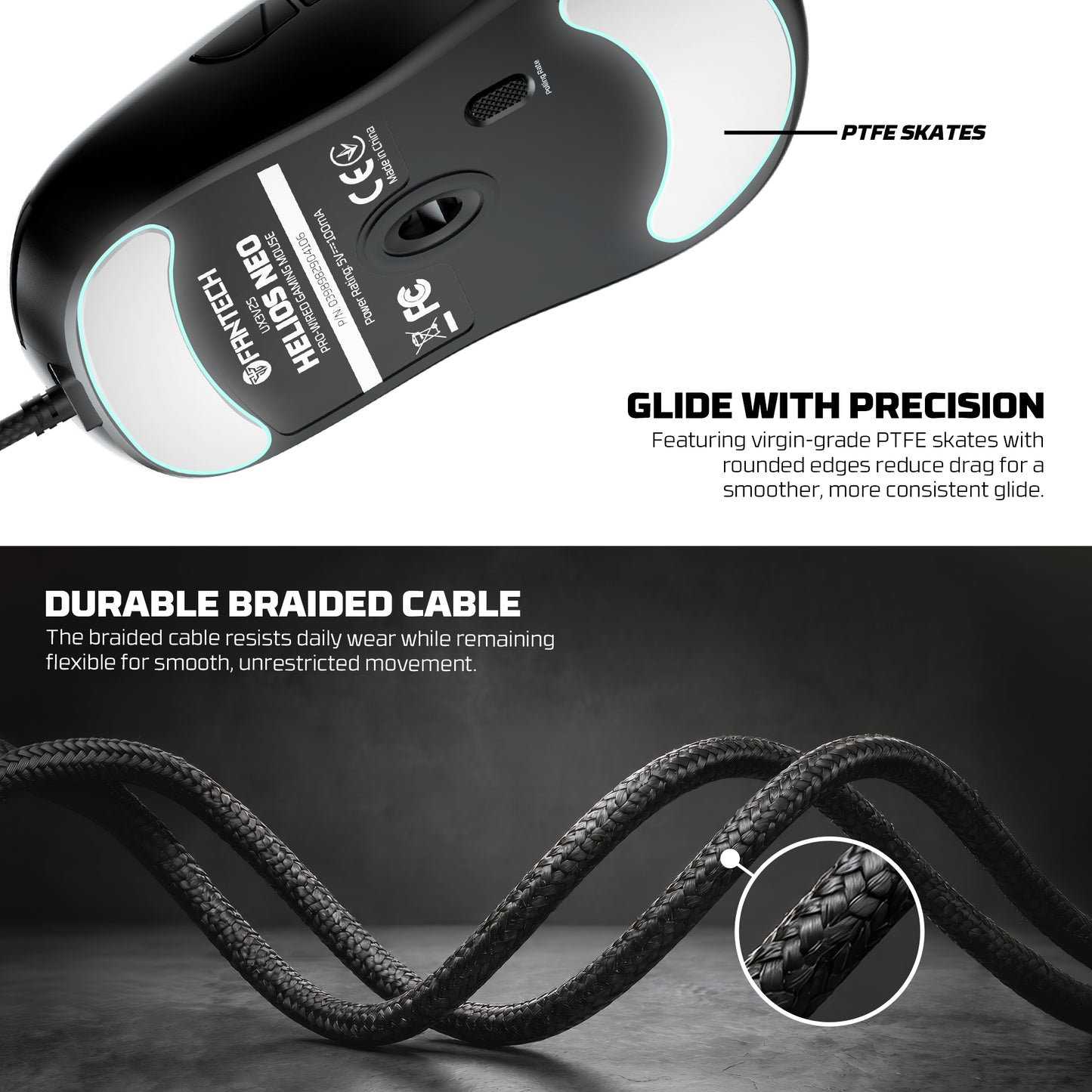 Fantech UX3V2S Helios Neo Gaming Mouse Pro Wired RGB