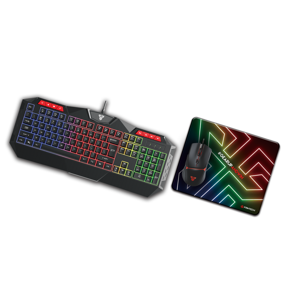 Fantech 3 in 1 Combo Keyboard Mouse Mousepad  P31 Gaming